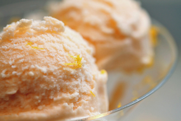 Melon Orange Blossom Gelato