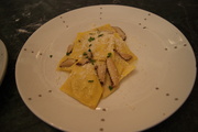 Guineafowl Ravioli with Porcini Mushrooms