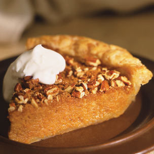 Sweet Potato Pie with Pecans