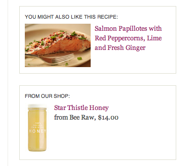 Recipe Page Updates