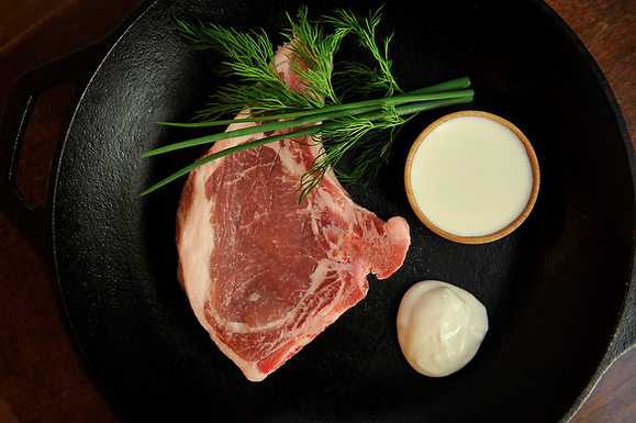 Pork Chops with Buttermilk Ranch