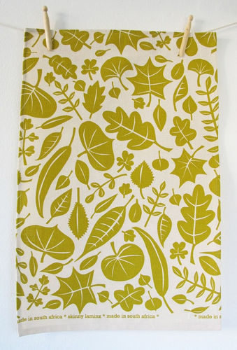 Leaves Tea Towel