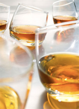 Rocking Whiskey Glasses