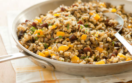 Wild Rice and Barley with Apricots and Tarragon