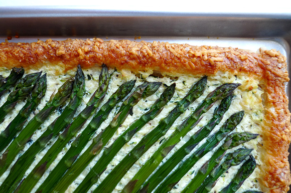 asparagus tart