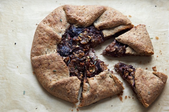 Fresh Fig and Hazelnut Galette