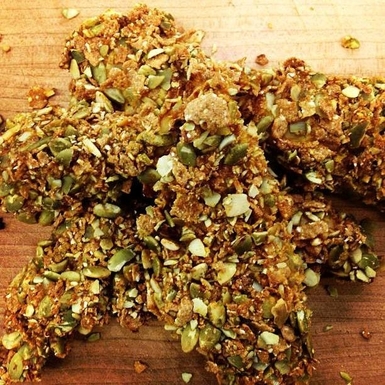 Pumpkin Crusted Chicken Tenders