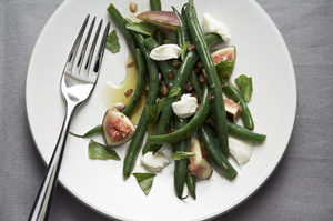 Make a Little, Buy a Little: Green Beans in Fig Vinaigrette