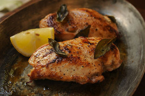 Easy Everyday: Chicken Breast with Fresh Sage