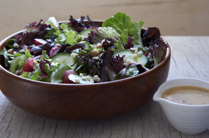 Make This Tonight: Big Beautiful Salad with Lemon-Miso Dressing