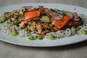 Make This Tonight: Vietnamese-Inspired Sweet & Spicy Catfish with Pickled Vegetables