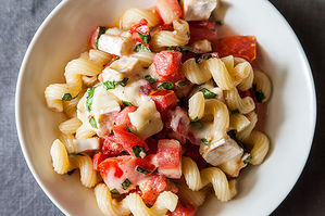 Summer Pasta alla Caprese, Redux