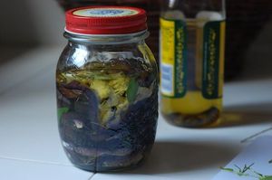 Small Batch: Eggplant in a Jar