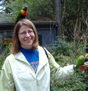 Sara_lorikeets