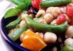 Warm Bean and Tomato Salad with Basil Recipe