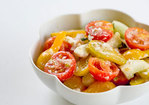 Cherry Tomato Cucumber Feta Salad Recipe