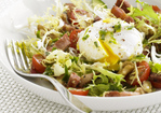 Poached Eggs with Frisèe Recipe
