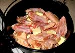 Dutch Oven Hot Peglegs and Wings (Chicken) Recipe
