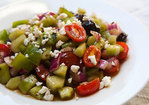 Dad's Greek Salad Recipe