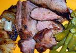 Lemony Flank Steak Skewers With Lemon Dipping Sauce Recipe