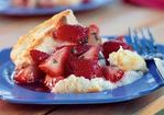 Lemon Cloud with Strawberry-Mint Compote Recipe