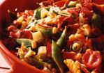 Chop Salad with Corn, Snap Peas, and Bacon Recipe