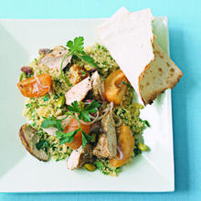 Couscous Salad with Chicken and Apricots Recipe