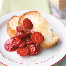 Butter, Sugar, and Strawberry Sandwiches Recipe