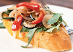Open-Faced Jerk Vegetable Sandwiches Recipe