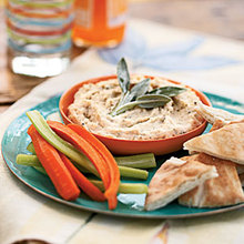 White Bean Dip with Rosemary and Sage Recipe
