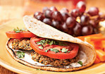 Baked Falafel Sandwiches with Yogurt-Tahini Sauce Recipe