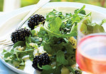 Marionberry, Blue Cheese, and Arugula Salad Recipe