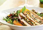 Arugula Salad with Chicken and Apricots Recipe