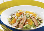 Grilled Pork Salad with Sweet Soy and Orange Dressing Recipe