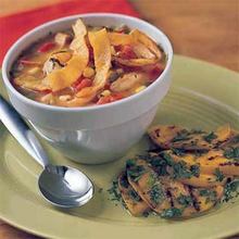 Corn-and-Shrimp Tortilla Soup Recipe