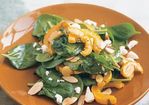 Warm Spinach Salad with Delicata Squash and Ricotta Salata Recipe
