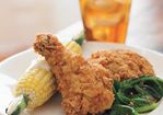 Southern Fried Chicken with Corn on the Cob Recipe