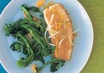 Steamed Tilapia with Sesame Seeds, Ginger and Green Onion Recipe