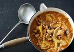 Rabbit and pearl barley stew Recipe