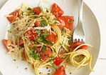 Spaghetti with Tomatoes and Tarragon Recipe