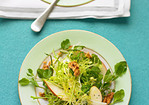 Watercress, Frisee, and Pear Salad Recipe