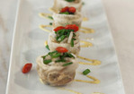 Chanterelle and Flowering Chive Dumplings Recipe