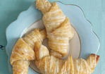 Glazed Cheese Croissants Recipe