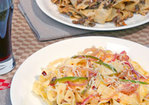 Mario Batali's Tagliatelle with Mushroom Ragu Recipe