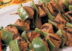 Peanutty Pork Kabobs Recipe