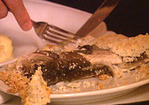 Whole Branzino Roasted in Sea Salt with Aromatic Herbs Recipe