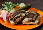 Sandwich Night: The Sliced Chicken and Mushroom Rachael Recipe