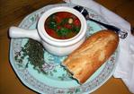 Simple Tomato-Spinach-White Bean Soup Recipe