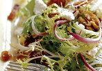Frisée Salad with Bacon, Dates, and Red Onion Recipe