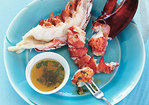Steamed Lobster with Charmoula Butter Recipe